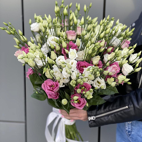 Букет из эустомы Элиана - Фото 4