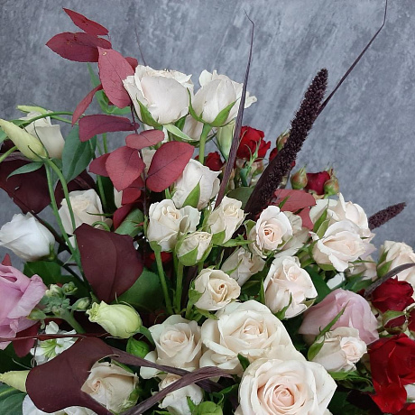 Букет цветов Асимметрия любви - Фото 5