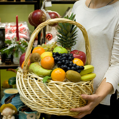 Корзина с фруктами Fresh fruit - Фото 2