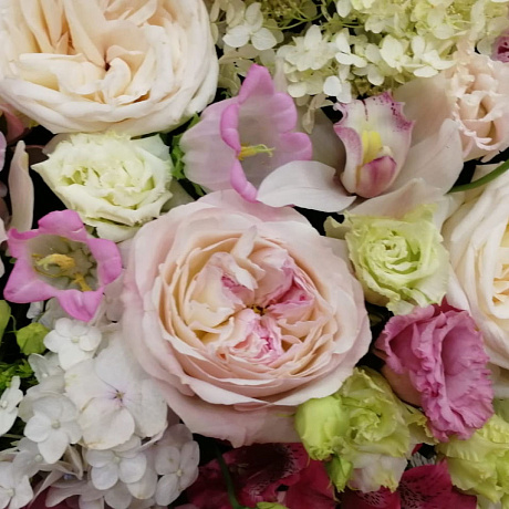 Букет цветов Розовый вальс - Фото 5