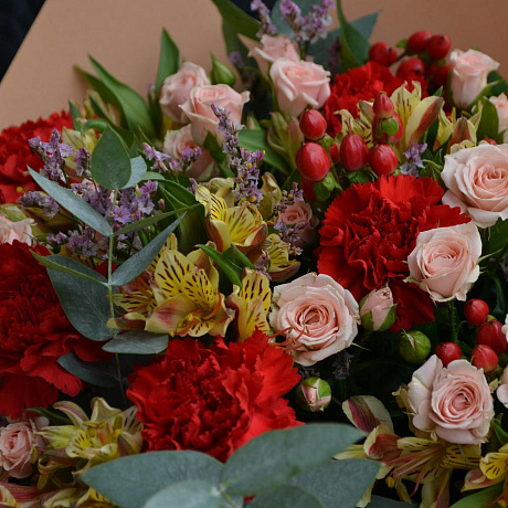 Букет цветов Хоровод Красок - Фото 5