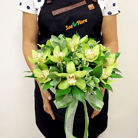 Коробочки с цветами "Орхидеи"