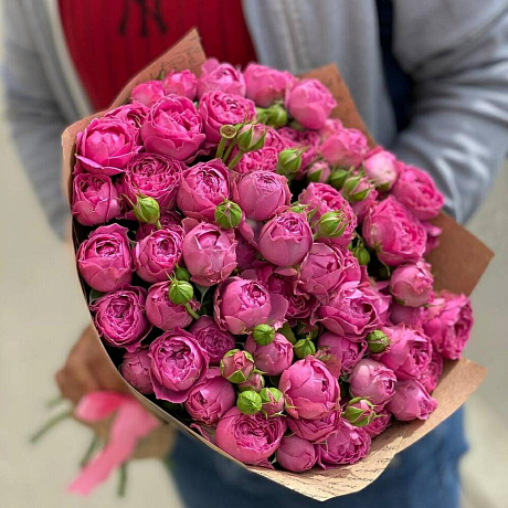 Кустовая роза Мисти Баблс - Фото 2