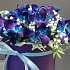 Букет цветов Сапфировое настроение - Фото 3