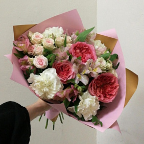 Букет цветов "Нежные слова" №160