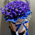 Синяя композиция цветов - Фото 1