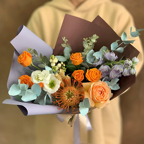 Букет цветов Живописная осень - Фото 3