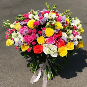 Огромный букет цветов №162