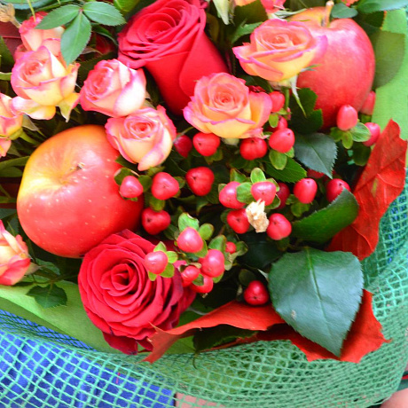 Букет цветов Осеняя свежесть - Фото 5