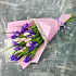 Букет из тюльпанов и ирисов Весенний №2 - Фото 1