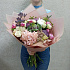 Шикарный букет с красивыми цветами - Фото 3