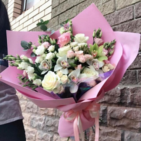 Букет цветов "Всевластие любви" №162