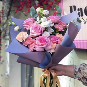 Букет цветов "Незабываемая" №161