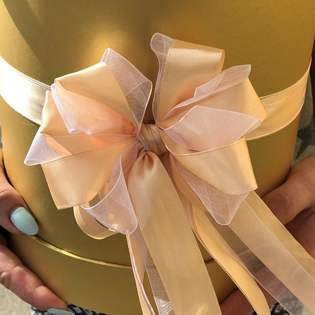 Коробки с цветами. Орхидея. Цимбидиум.  N145 - Фото 5