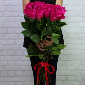 Букет из роз 19 Pink Floyd 60 см