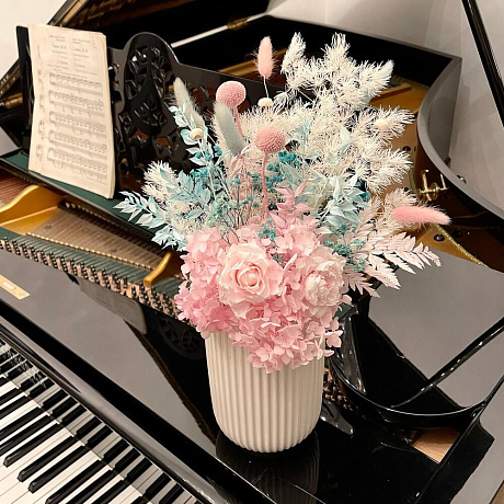 Интерьерная ваза с хлопком - Фото 6