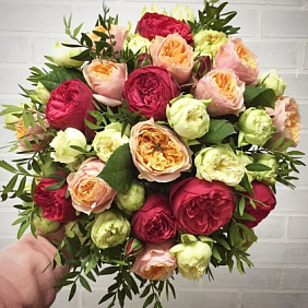 Пионовидные розы №162