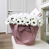 Цветочная сумка с ромашковой хризантемой - Фото 3