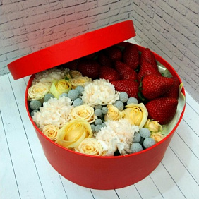 Коробка цветов №168