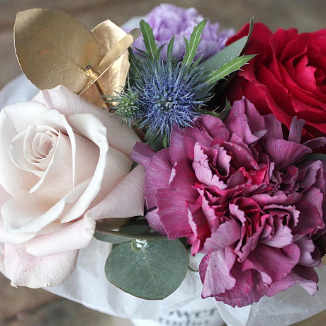 Букет цветов Цветочный стаканчик - Фото 3