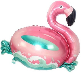 Шар фигура "Фламинго" 91 см