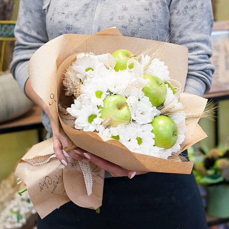 Букет цветов Яблоневый сад №2 - Фото 3