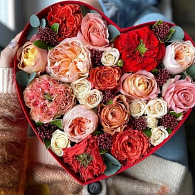 Букет цветов "Огни Парижа" №161