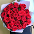 Букет из 25 красных роз (60см) - Фото 2