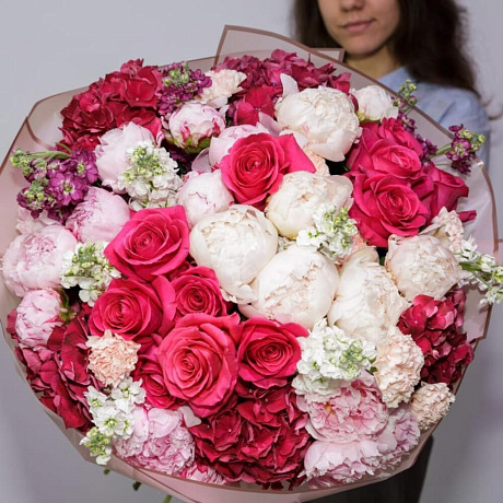 Букет цветов Люблю тебя нежно - Фото 2