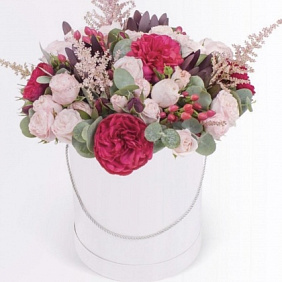Коробка с цветами "Кристина"