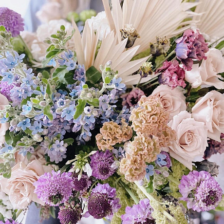 Корзина с цветами Luxury Flowers VIP Подарок - Фото 3