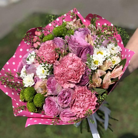 Букет цветов "Краски лета" №162