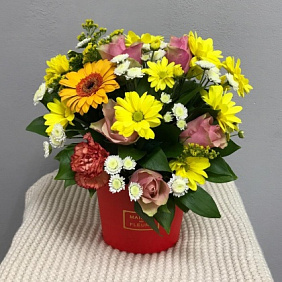 Букет цветов "Солнечный день" №177