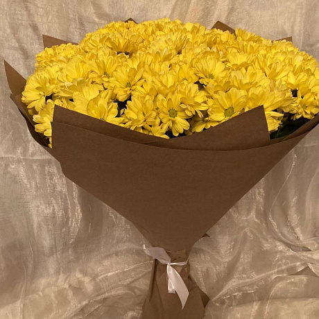 31 желтая хризантема - Фото 3