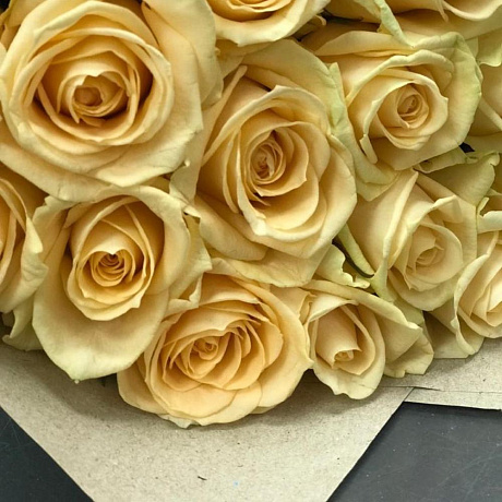 Букет Mono крем 25 - Фото 3