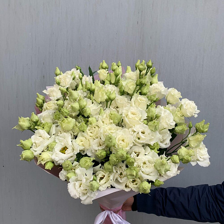 Букет из эустомы №163 - Фото 3