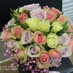 Цветы в коробке №910