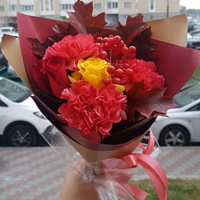 Букет цветов "Первая радость"