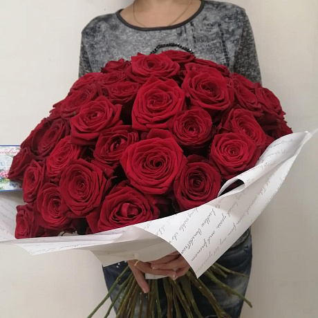 Букет цветов Red 51 rose - Фото 5