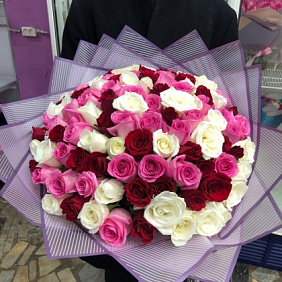 Букет цветов "Оригинальный микс"