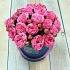 Шляпная коробка с пионовидными розами Дэвида Остина - Фото 1