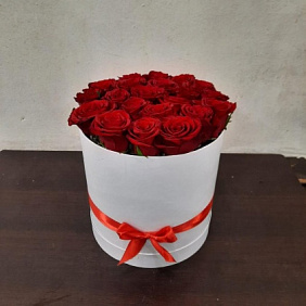 Коробка с цветами №163