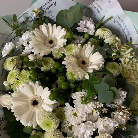 Букет цветов Greenery - Фото 3