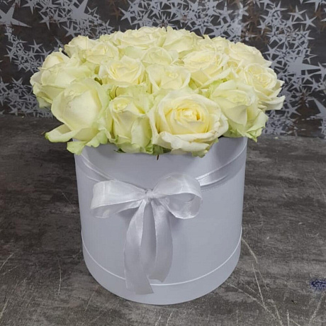 Розы в коробке 21 штука - Фото 3