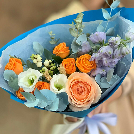 Букет цветов Дыхание утра - Фото 3