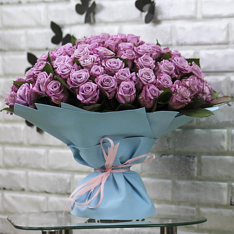101 фиолетовая роза - Фото 3