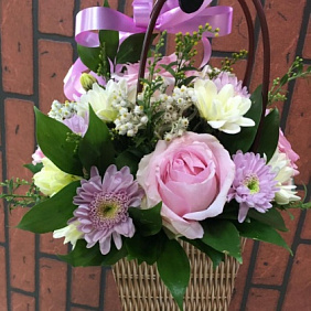 Цветы в коробке №718