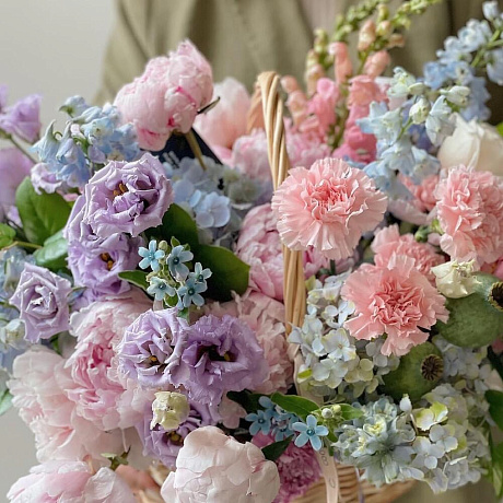 Корзина с цветами Luxury Flowers Летнее настроение - Фото 3