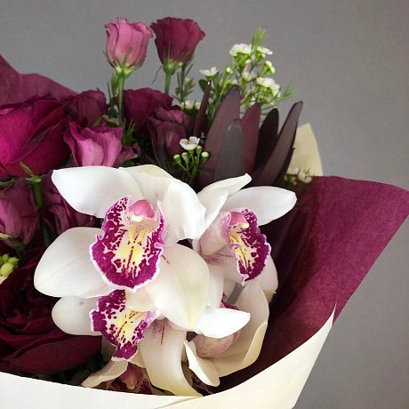 Букет цветов Спелая брусника - Фото 3