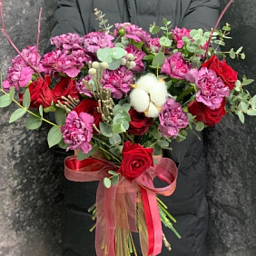 Букет цветов "Унесённые ветром"